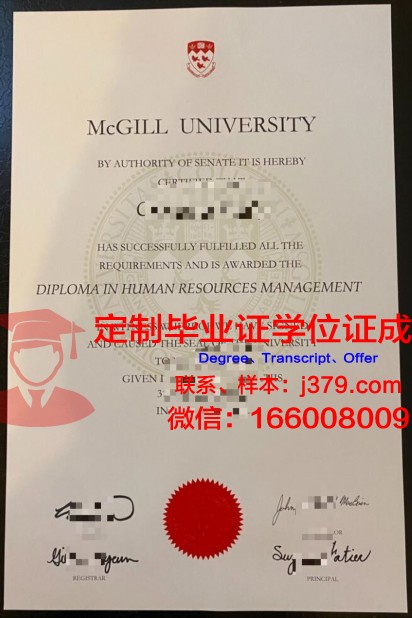 麦吉尔大学毕业证样本电子版(麦吉尔大学毕业证样本电子版查询)